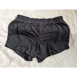 All In Motion Elastic Waist Athletic Black Women's Shorts Size Large